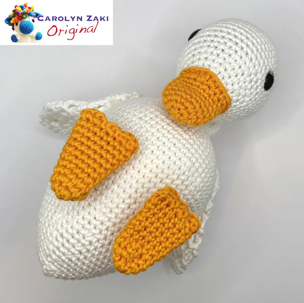 Stuck Duck Crochet Amigurumi Pattern (PDF Download)
