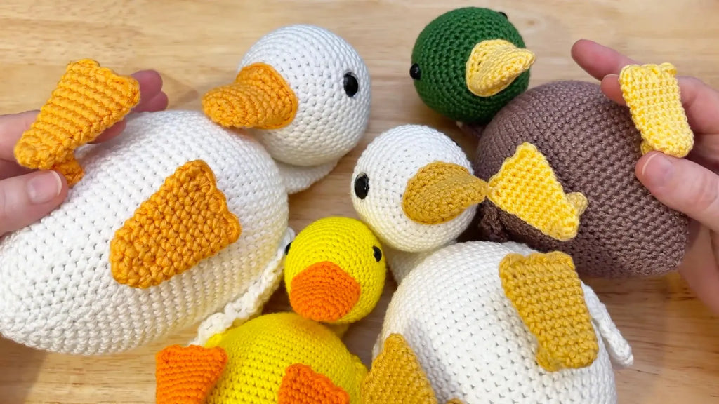 Stuck Duck Crochet Amigurumi Pattern (PDF Download)