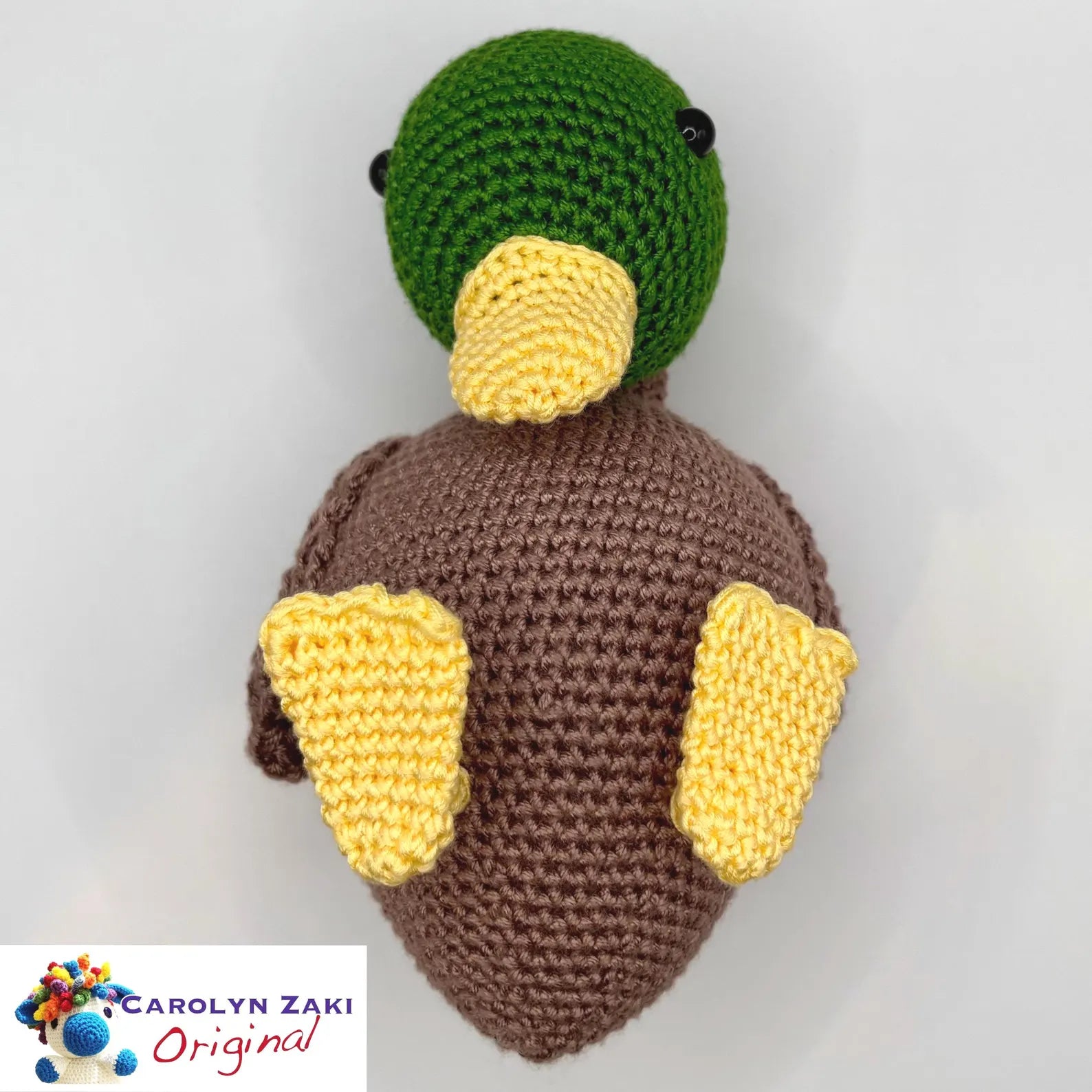 Stuck Duck Crochet Amigurumi Pattern (PDF Download)