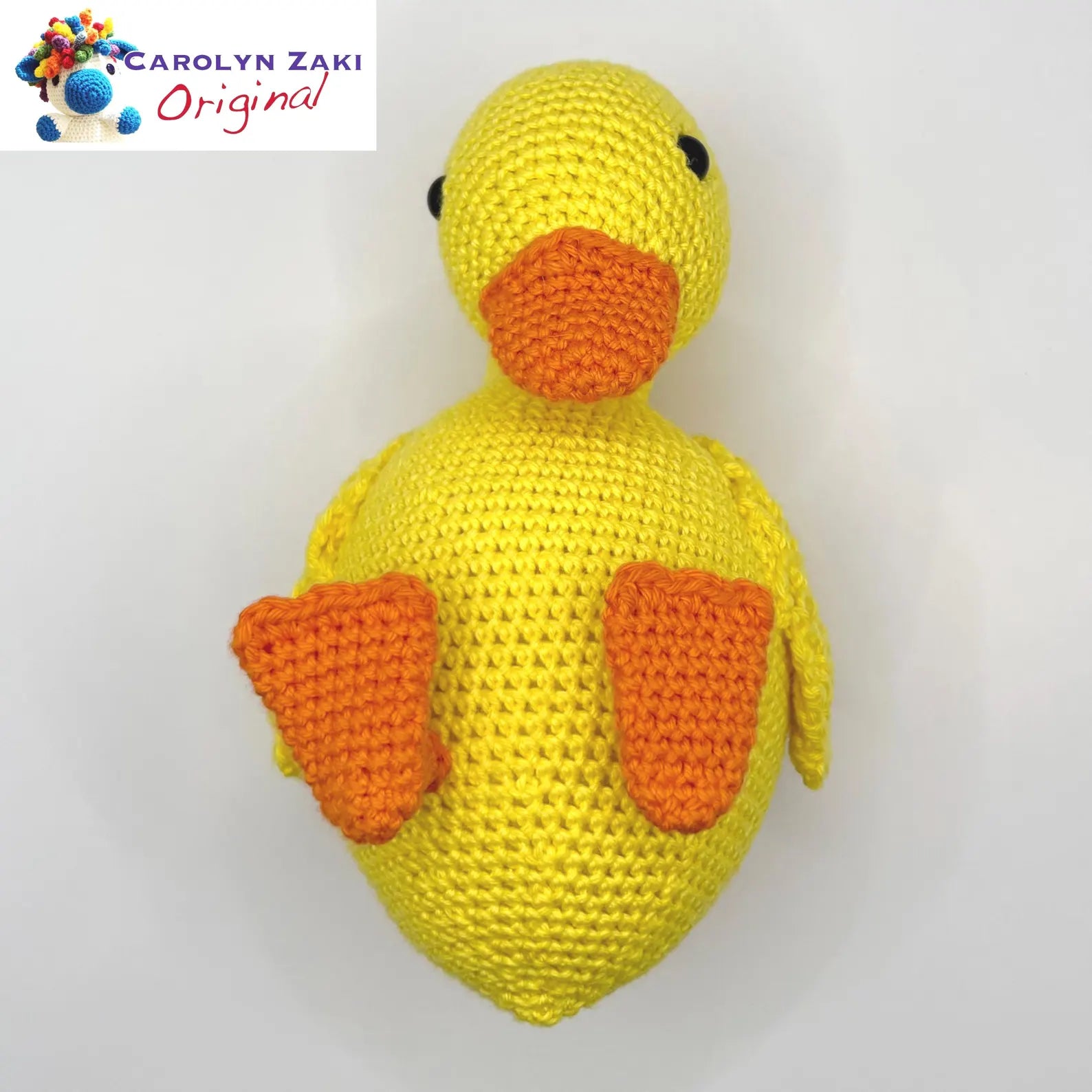 Stuck Duck Crochet Amigurumi Pattern (PDF Download)