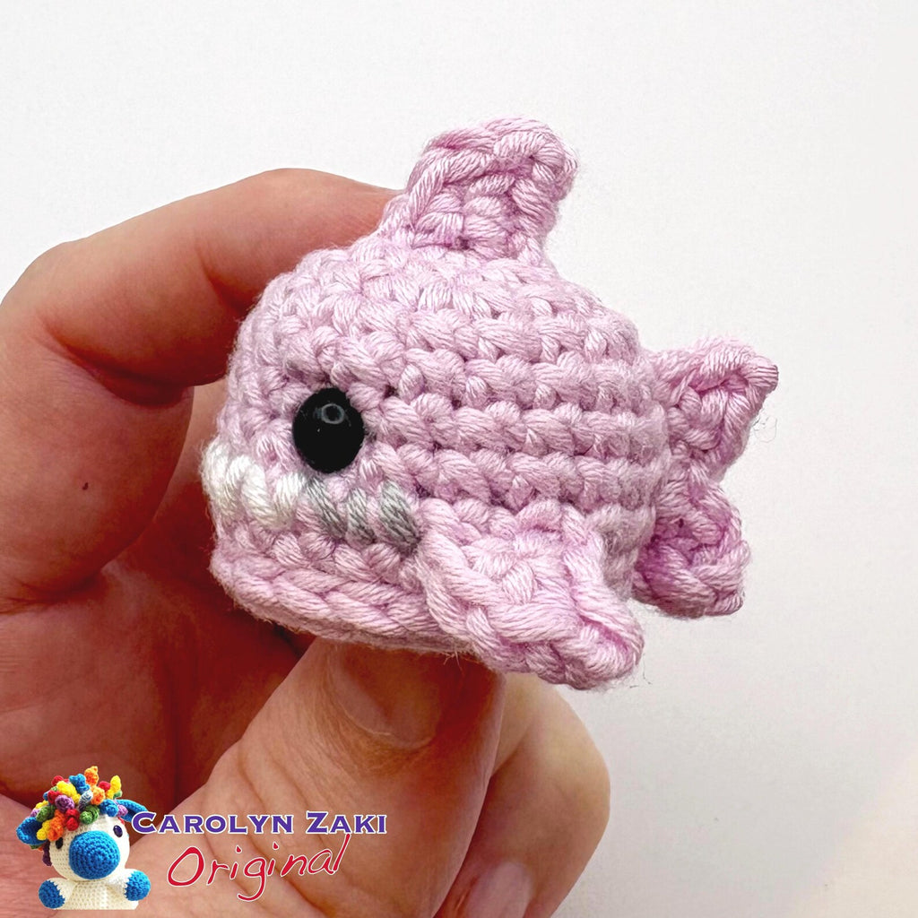 Mini Shark Crochet Amigurumi Pattern (PDF Download)
