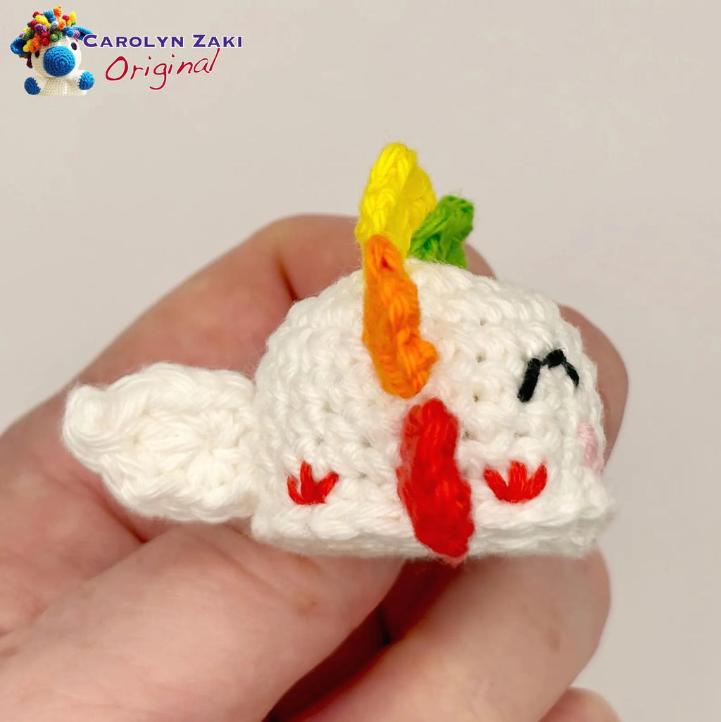 Mini Axolotl Crochet Amigurumi Pattern (PDF Download)