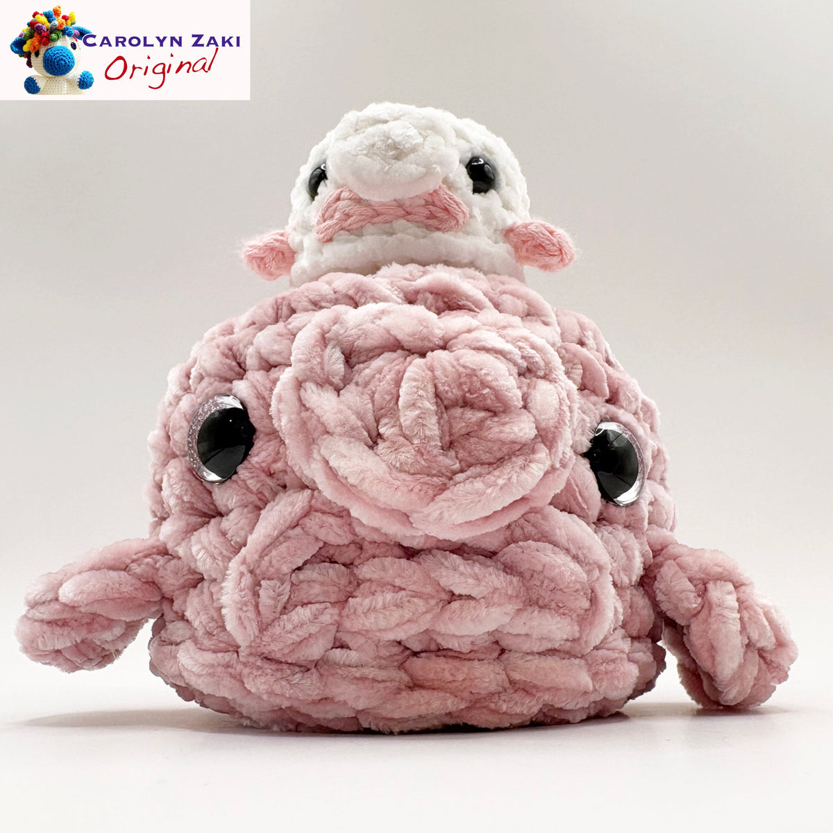 Blobfish Amigurumi Crochet Pattern (Quick Stash Buster)