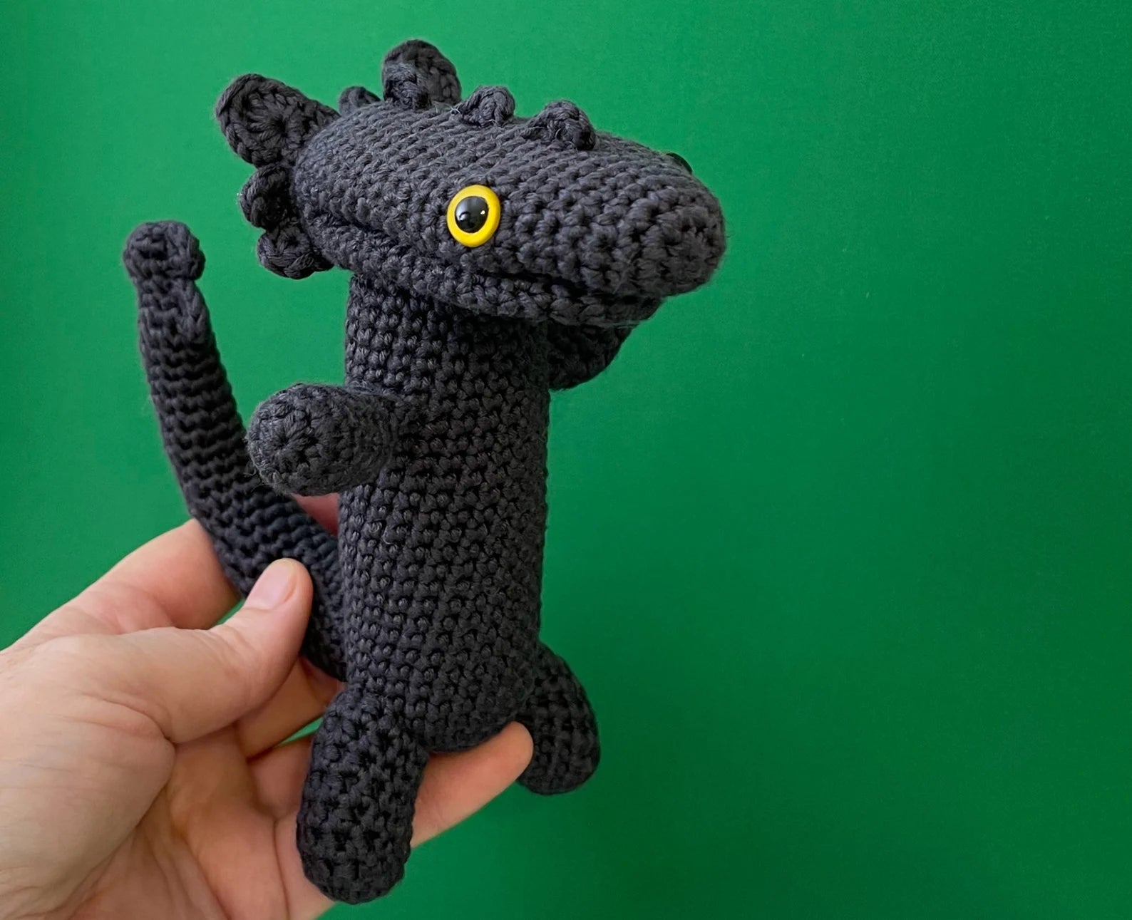 Dancing Dragon Meme Crochet Amigurumi Pattern (PDF Download)