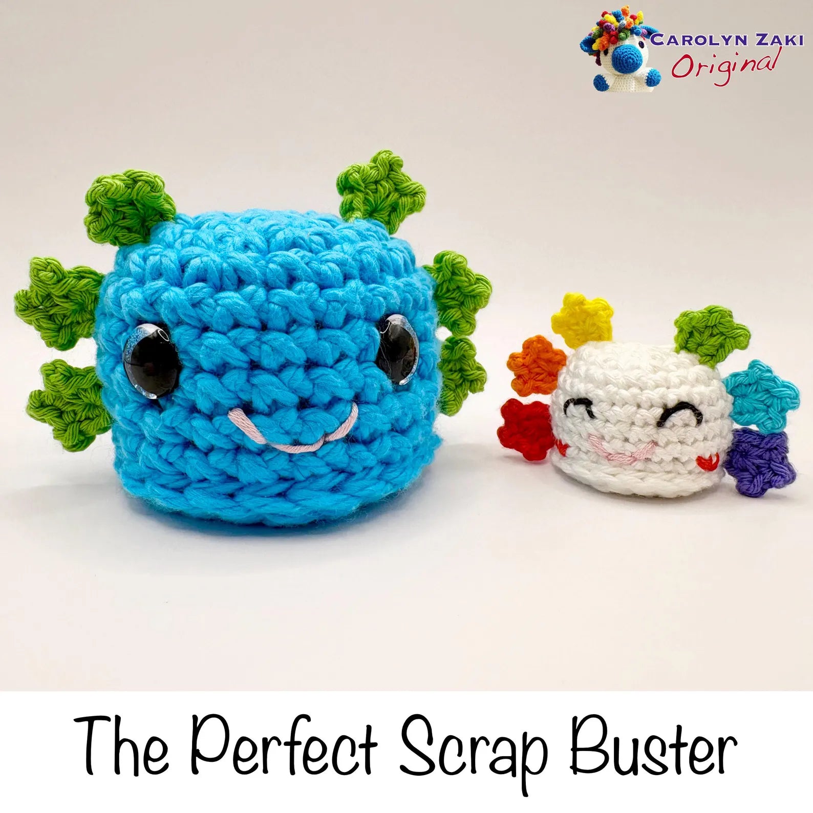 Mini Axolotl Crochet Amigurumi Pattern (PDF Download)