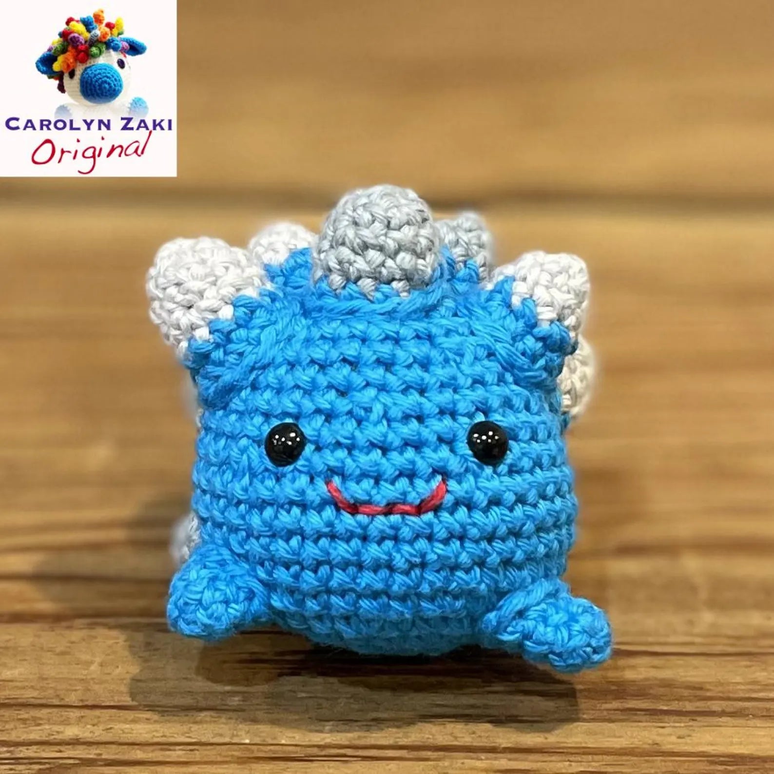 Little Rock Slime Crochet Amigurumi Pattern (PDF Download)