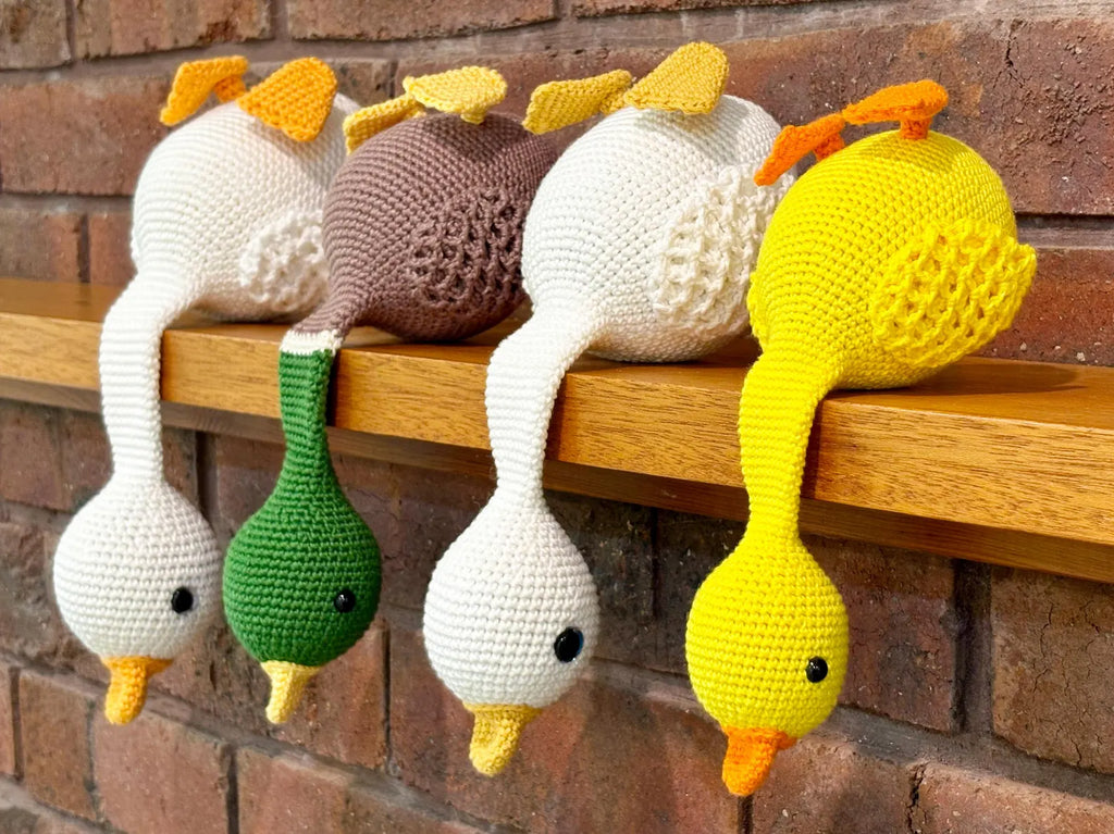 Stuck Duck Crochet Amigurumi Pattern (PDF Download)