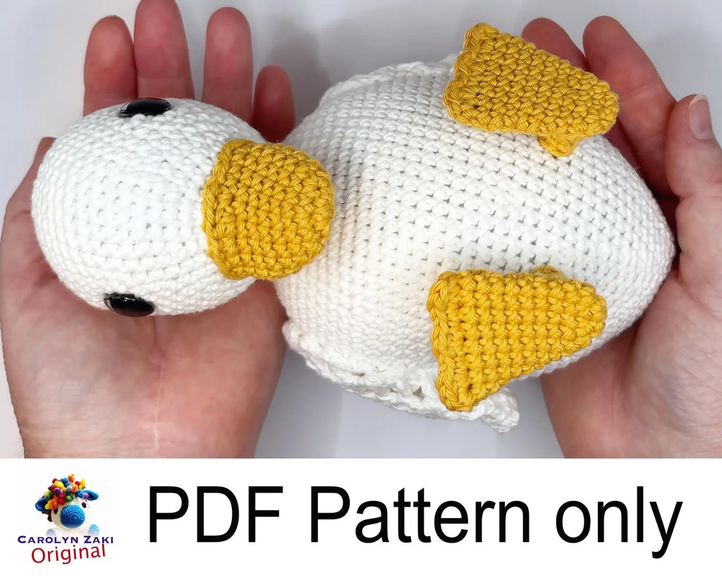 Stuck Duck Crochet Amigurumi Pattern (PDF Download)