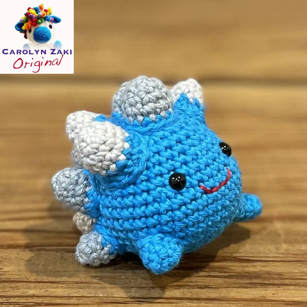 Little Rock Slime Crochet Amigurumi Pattern (PDF Download)