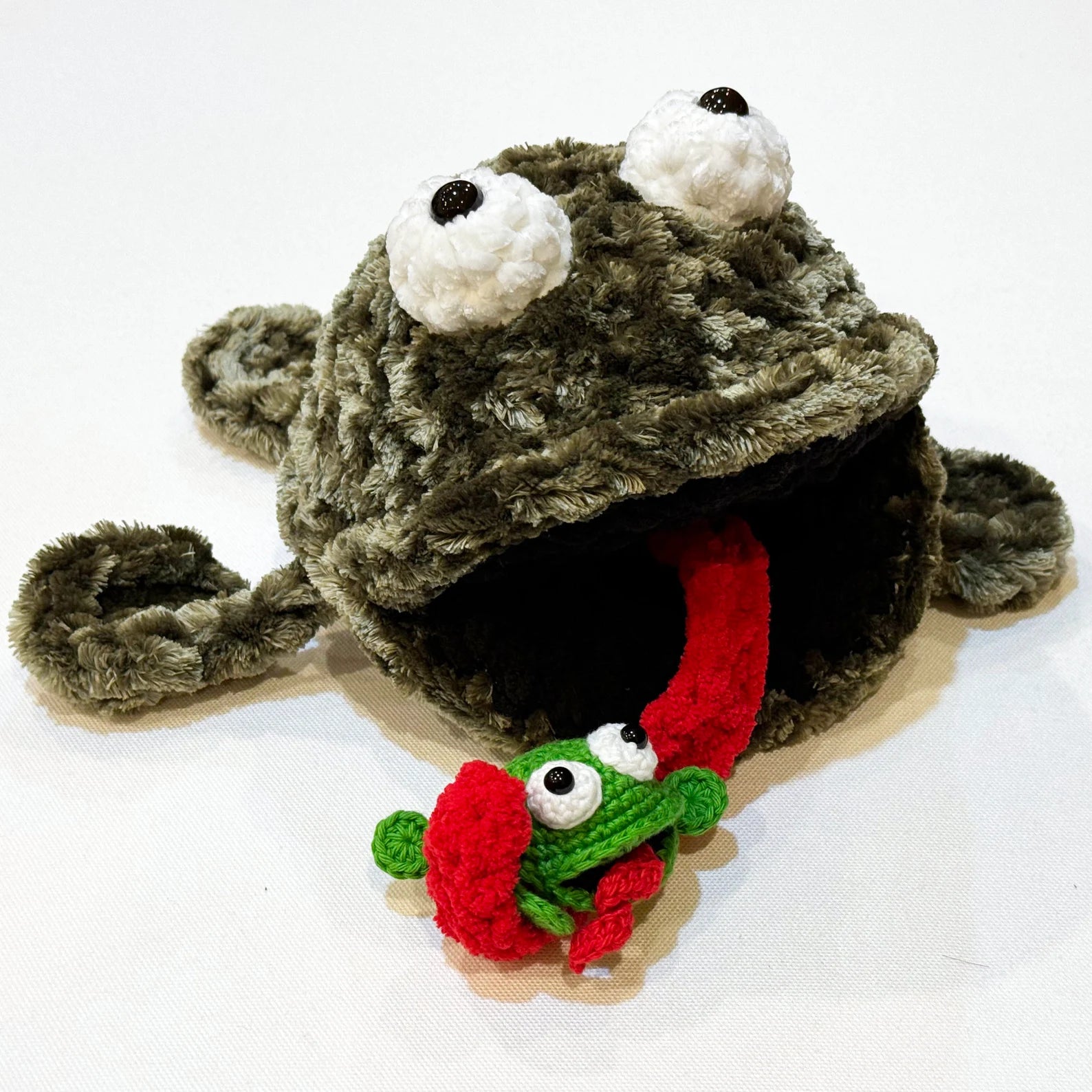 Splat Frog crochet Amigurumi Pattern (PDF Download)