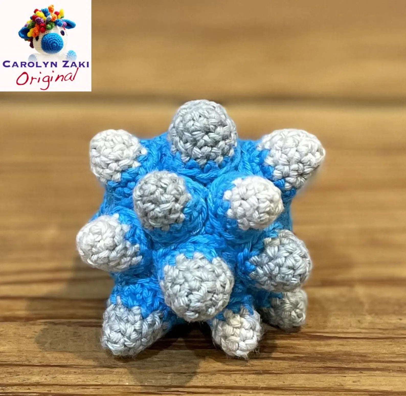 Little Rock Slime Crochet Amigurumi Pattern (PDF Download)