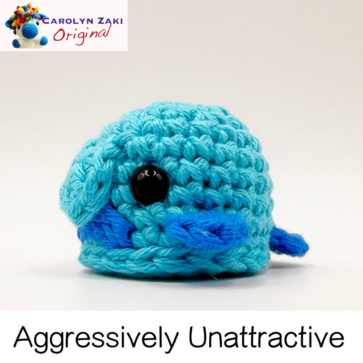 Blobfish Amigurumi Crochet Pattern (Quick Stash Buster)