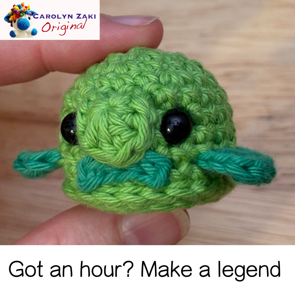 Blobfish Amigurumi Crochet Pattern (Quick Stash Buster)