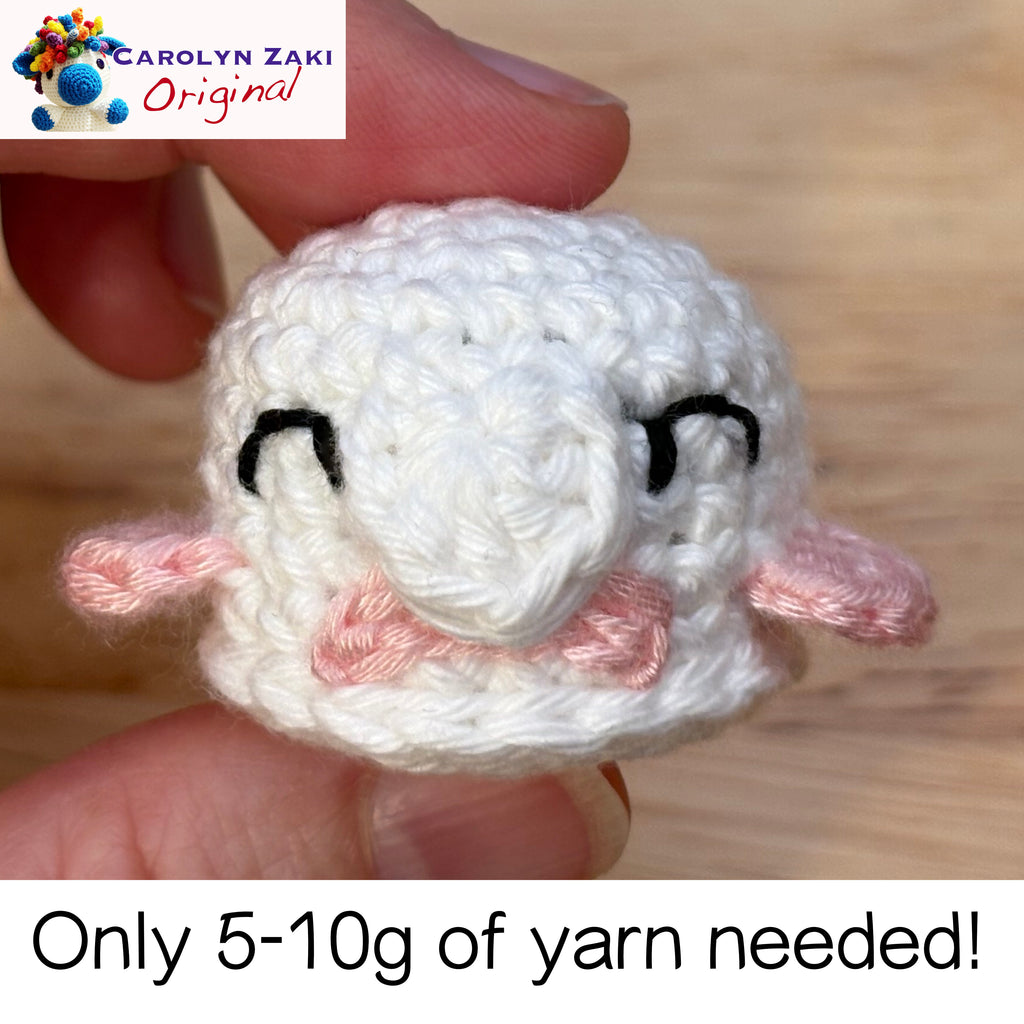 Blobfish Amigurumi Crochet Pattern (Quick Stash Buster)